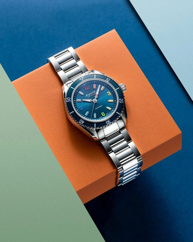Alpina Comtesse Sport 36.5mm AL-235NRB3C6B - Image 4