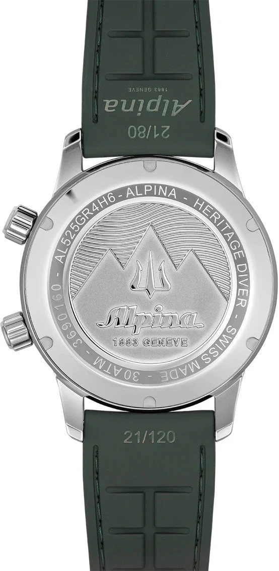 Alpina Seastrong Heritage 42mm AL-520GR4H6 - Image 3