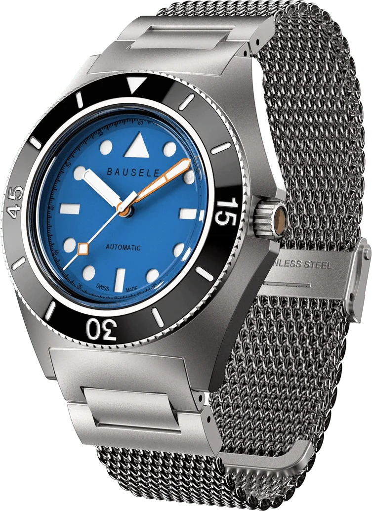 Bausele 39.5mm Endless Sunrise Alcyone Blue - Image 3