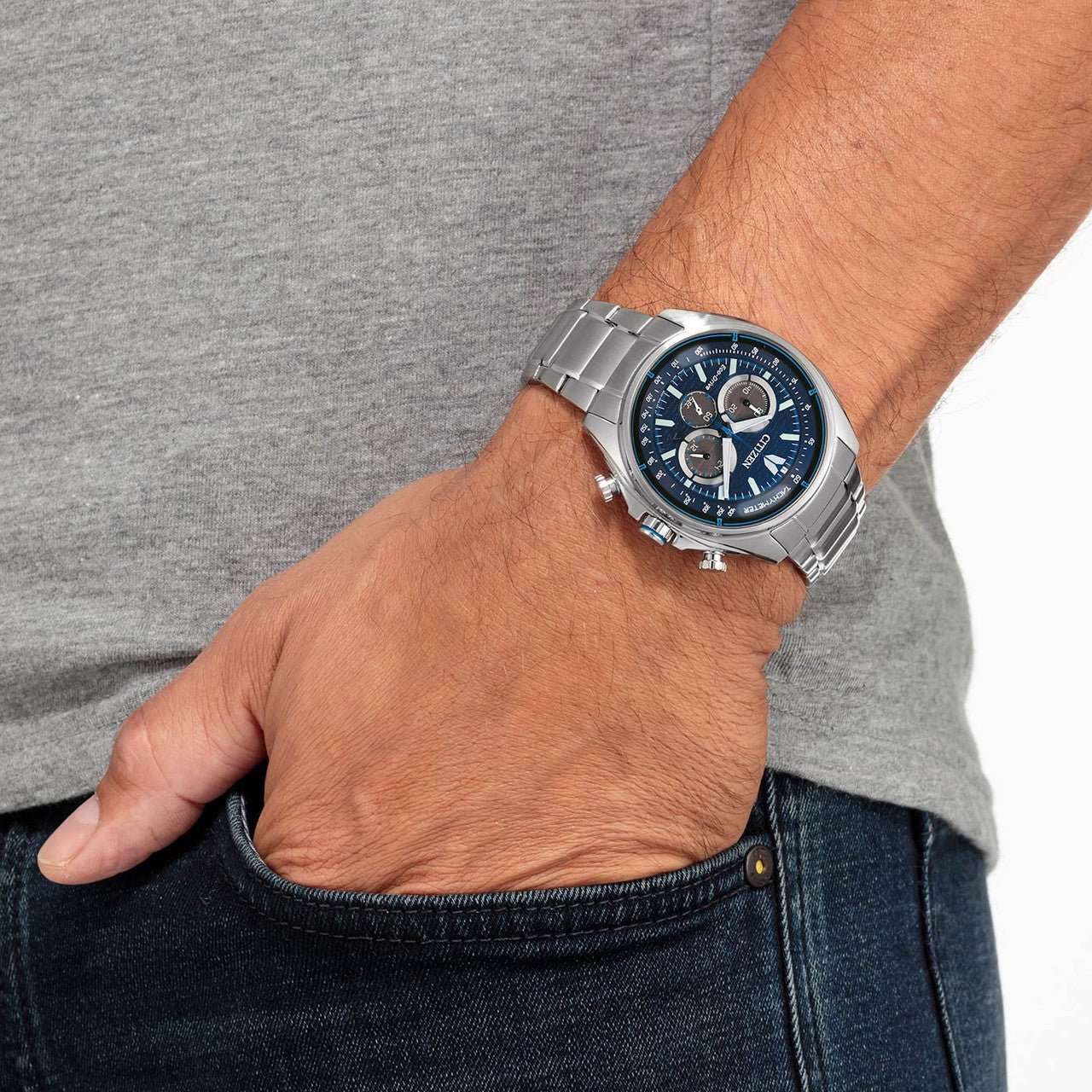 Citizen Eco-Drive 45mm CA4560-81L - Image 4