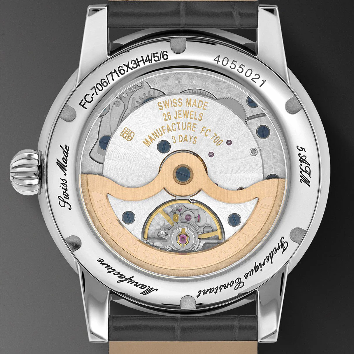 Frederique Constant 40mm FC-706B3H6 - Image 3