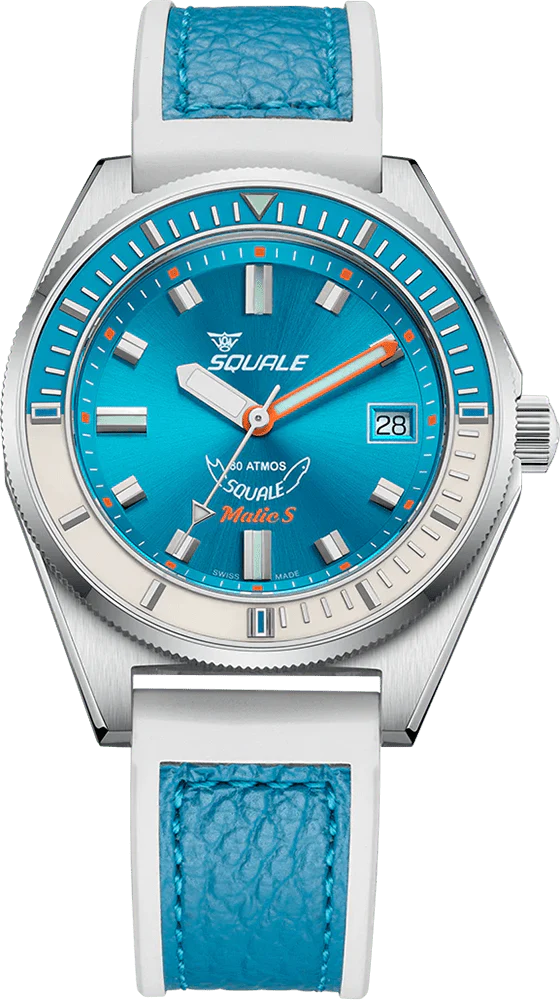 Squale Matic 39.5mm MATICLBWLB.RLWLB