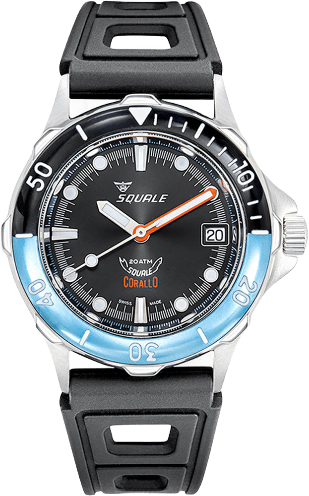 Squale Corallo 36.8mm CORALBICBK.RBK