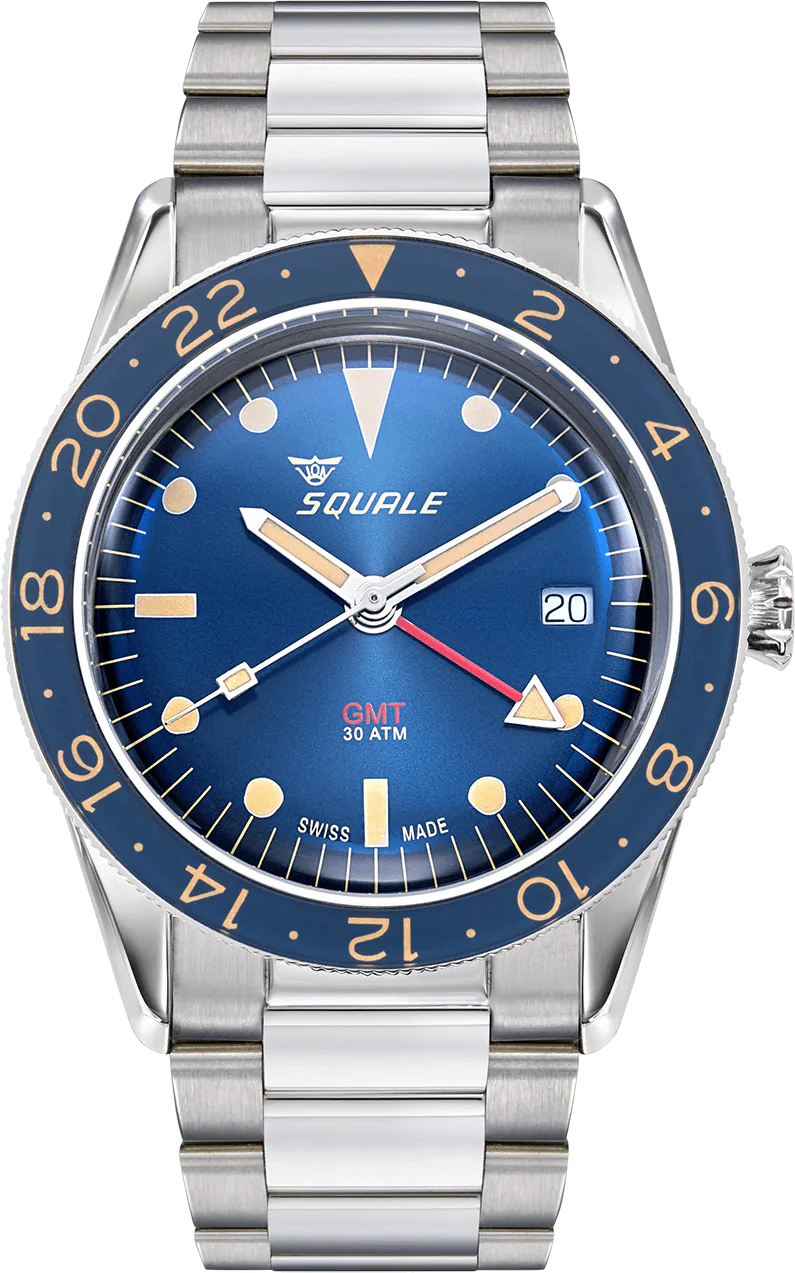 Squale Sub-39 40.5mm SUB-39GMTB.BR22