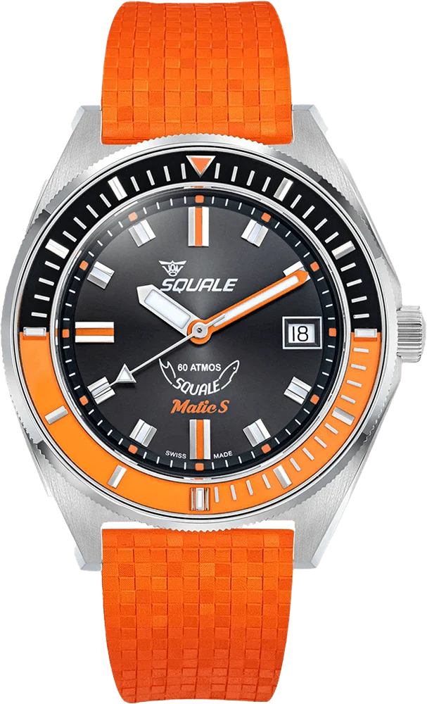 Squale Matic 39.5mm MATICBKOBK.MROR