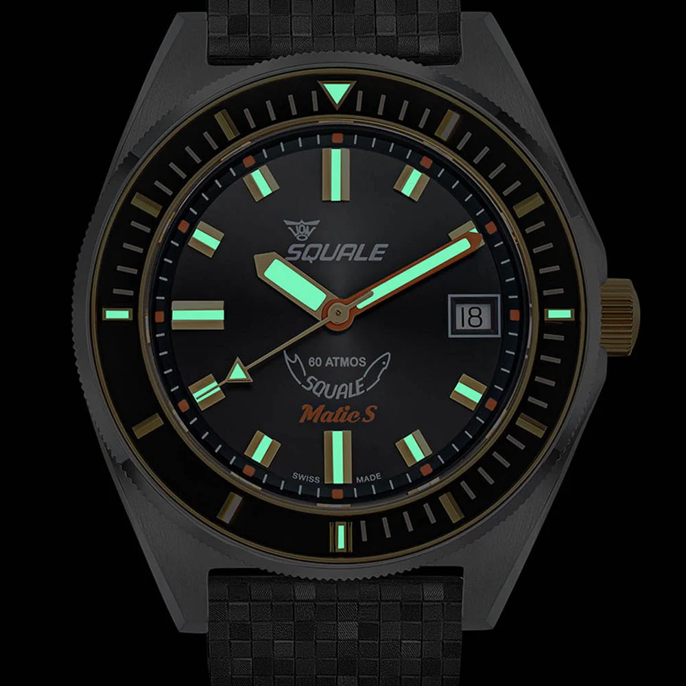 Squale Matic 39.5mm MATICGBKBK.MRKB - Image 3