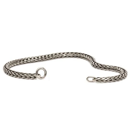 Trollbeads Silver Bracelet 17cm - Image 2