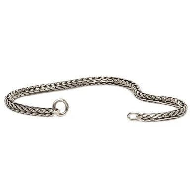 Trollbeads Silver Bracelet 17cm - Image 3