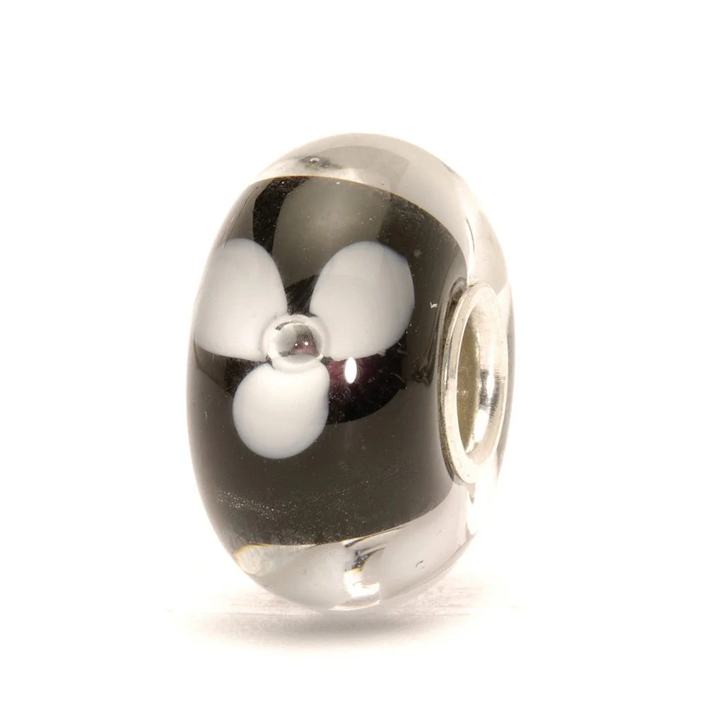 Trollbeads White Flower Bead 61302