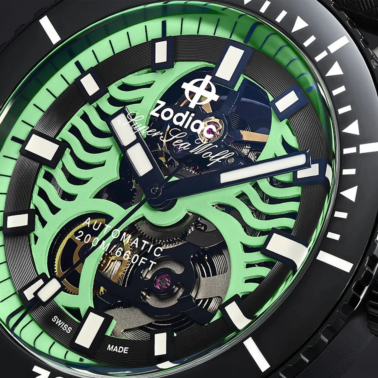 Zodiac Super Sea Wolf 40mm ZO9318 - Image 4